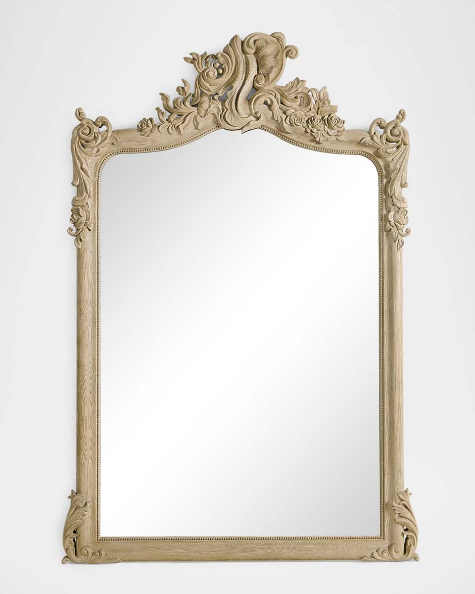 Timeless Eden Carved Wall Mirror, 54"
